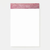 MONOGRAM WATERVERF Post-it Opmerkingen Post-it® Notes (Voorkant)