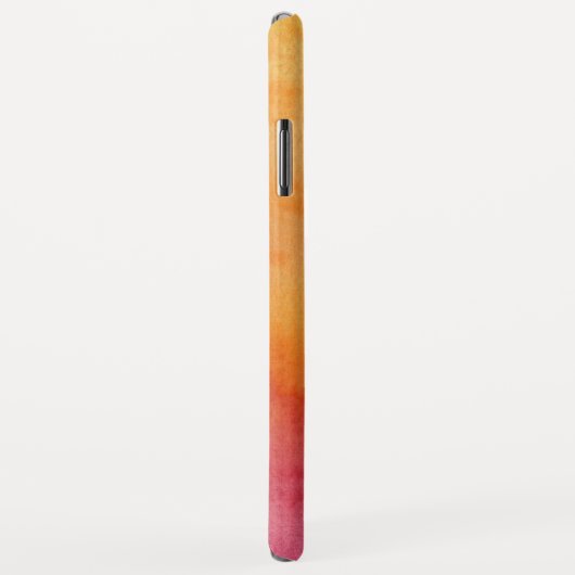 Monogram Waterverf Sunset Gepersonaliseerde naam Case-Mate iPhone Case (Achterkant/rechts)