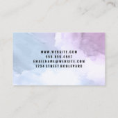 Monogram | WATERVERF Visitekaartje (Achterkant)