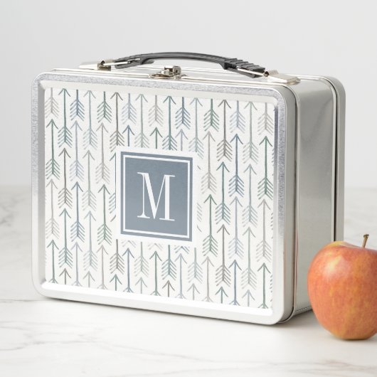 Monogram | Waterverf Wanderlust Arrow Pattern (In situ)