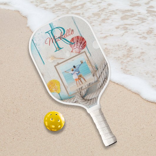 Monogram Weathernet Beach Wood Pickleball Paddle