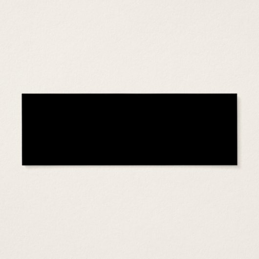 Monogram Weddenschap Bladwijzer Mini Visitekaartjes (Achterkant)