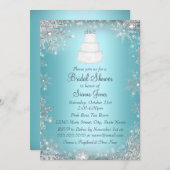 Monogram Weddenschap Cake Blue Vrijgezellenfeest I Kaart (Voorkant / Achterkant)