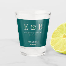 Monogram Weddenschap Groomsman Gift Personalized G