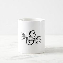 Monogram Weddenschap Klassieke Mok