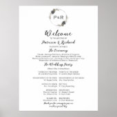 Monogram Weddenschappen Programma Poster (Voorkant)