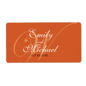 Monogram Weddenschappen - Spice Etiket (Voorkant)