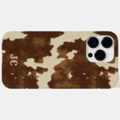 Monogram Western Country Modern Bruin Cowgirl Case-Mate iPhone Case (Achterkant (horizontaal))