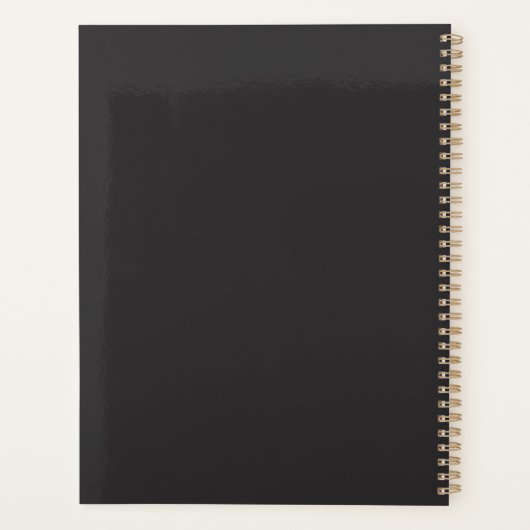  monogram Western paard Planner (Achterkant)