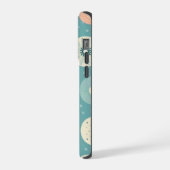 Monogram Whimsical Blooms iPhone Hoesje (Linkerkant)