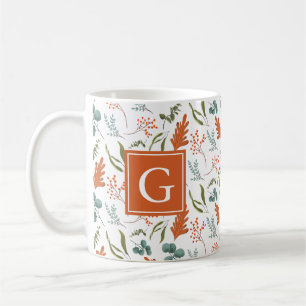Monogram Whimsical Herfst Koffiemok
