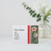 MONOGRAM WHITE PEARL PAPIER, GEWOON VISITEKAARTJE (Staand voorkant)