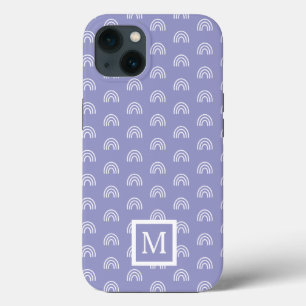 Monogram White Rainbow Case-Mate iPhone Case