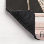 Monogram | Wilde appel | Elegant High Hiel Mode Muismat (Hoek)