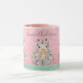 Monogram Wildlife Girls Boho Oerwoud Animals  Mok (Midden)