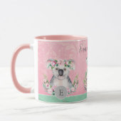Monogram Wildlife Girls Boho Oerwoud Animals  Mok (Links)