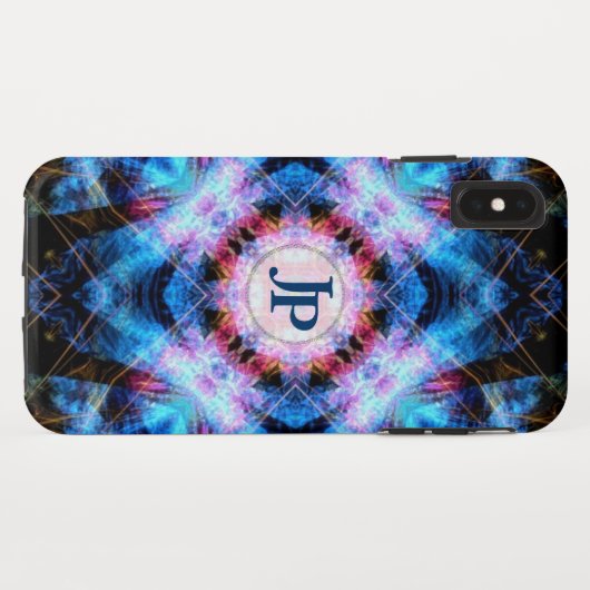 Monogram Winter Magic iPhone 3G Case-Mate Tough Case (Achterkant (horizontaal))