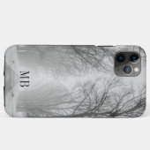 Monogram winterweg Case-Mate iPhone case (Achterkant (horizontaal))