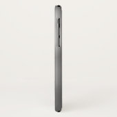 MONOGRAM wit Case-Mate iPhone Case (Achterkant/links)