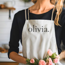 Monogram Wit Zwart Modern Eenvoudig Elegante Naam