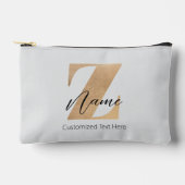 Monogram with Initial Z & Custom Name Personalized Etui (Voorkant)