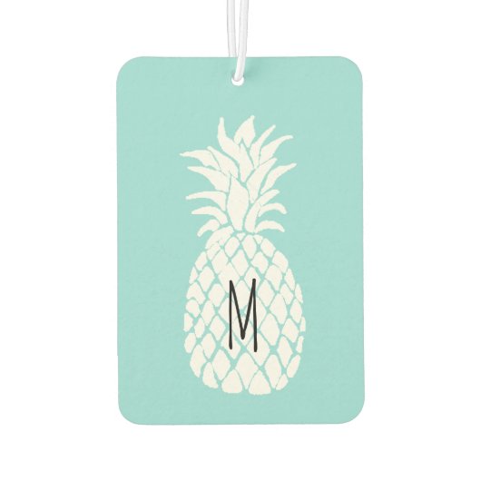 monogram witte anananas luchtverfrisser (Achterkant)