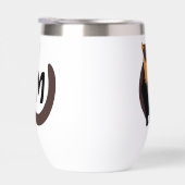 Monogram witte Europese pine Marten (Rechts)