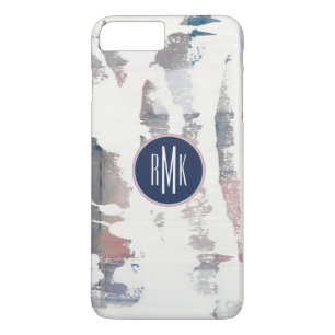 Monogram   Witte gewassen Case-Mate iPhone Case