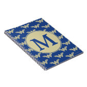 Monogram Wonder Woman Logo Patroon Notitieboek (Rechterzijde)