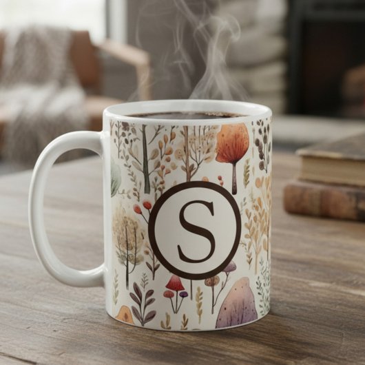 Monogram Woodland Cozy Cabin Koffiemok