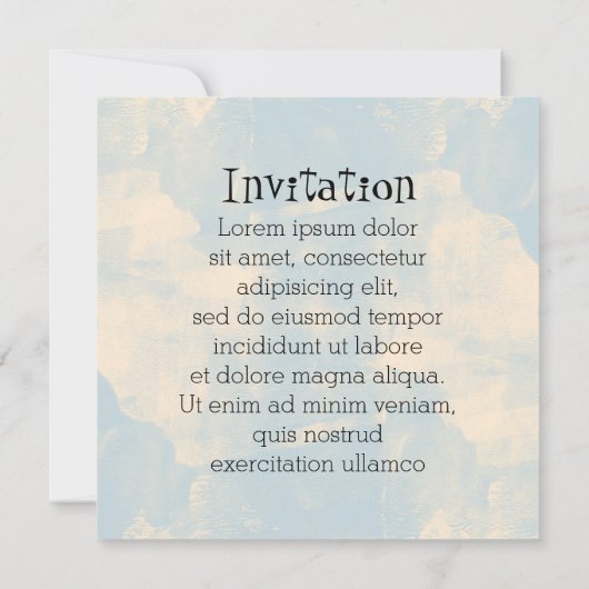 MONOGRAM Woodland Fox Kaart (Achterkant)