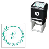 Monogram Wreater Self Inking Rubber Stamp Zelfinktende Stempel (In situ)