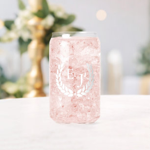 Monogram Wreath Blikvorm Glas