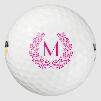 Monogram Wreath Golfballen
