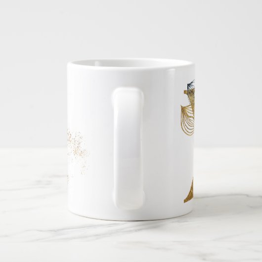 Monogram "X" Jumbo Mok Soup Ice Cream (Achterkant)