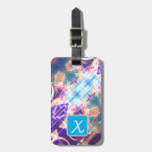 Monogram XTX Bagagelabel Naam Adres Telefoon (Voorkant verticaal)