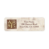 monogram Y Etiket (Voorkant)