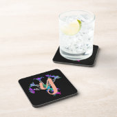 Monogram Y Initiaal  Drankviltje Bier Onderzetter (Rechterzijde)