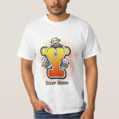 Monogram Y sokaap T-shirt (Voorkant)
