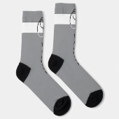 "Monogram Y" Sokken (Rechts)