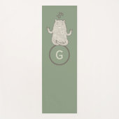 Monogram Yogabeer Yogamat (Voorkant)