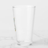 Monogram Z - 16 oz glas (Links)