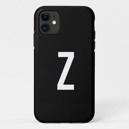 Monogram Z iPhone Case (Achterkant)