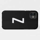 Monogram Z iPhone Case (Achterkant (horizontaal))