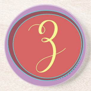 Monogram Z Sandstone Onderzetter