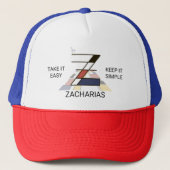 Monogram "Z" - Zacharias Trucker Pet (Voorkant)