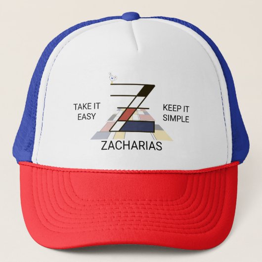 Monogram "Z" - Zacharias Trucker Pet (Voorkant)