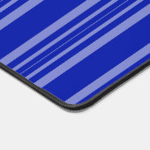 Monogram Zaffre Stripes White Bureaumat (Hoek)