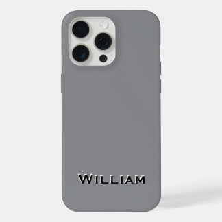 Monogram Zakelijk iPhone 15 Hoesje Pro Max Case