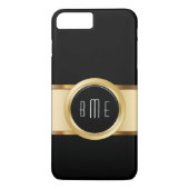 Monogram zakelijke Mannen Case-Mate iPhone Case (Achterkant)